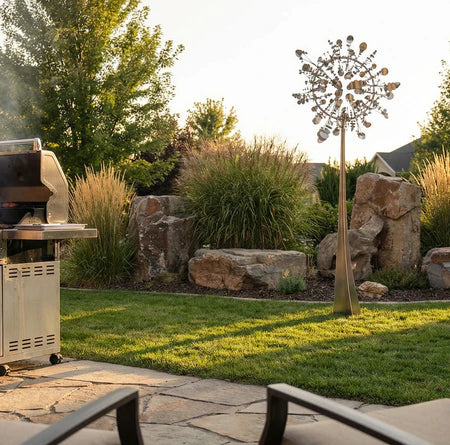 80-Inch Kinetic Wind Sculpture