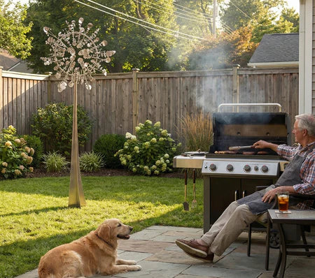 80-Inch Kinetic Wind Sculpture