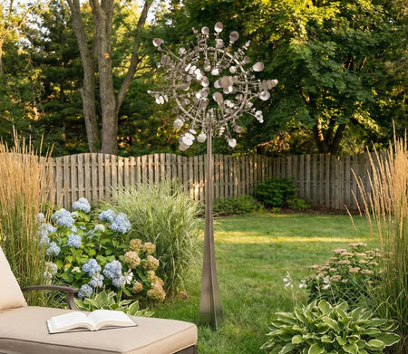 80-Inch Kinetic Wind Sculpture